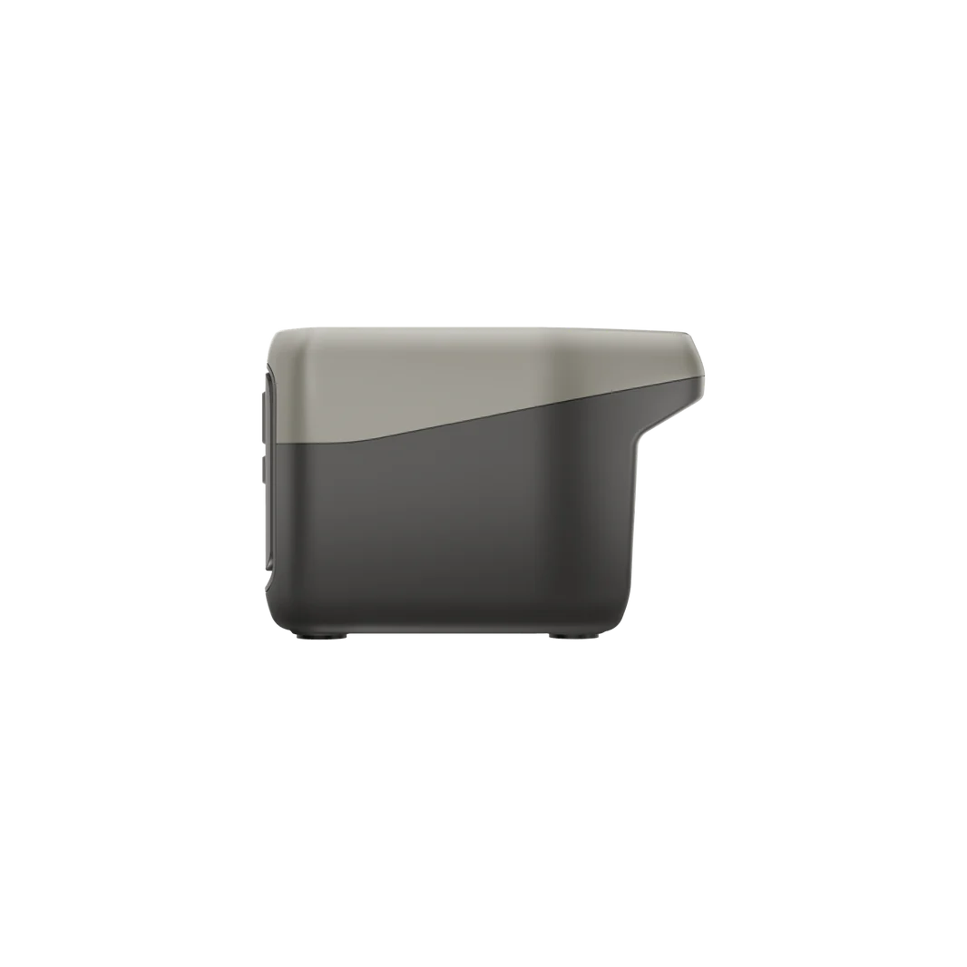 Side view EcoFlow RIVER 2 Portable Power Station ZMR600-B-UK