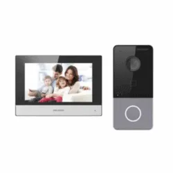 Hikvision- HiLook Set of door station (intercom) with RFID chip reader and 7" apartment monitor VI-K43P(O-STD)