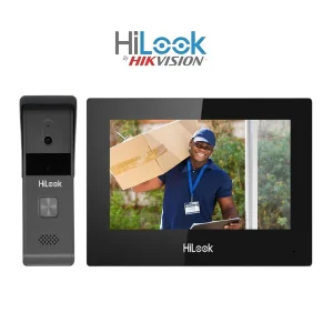 Hikvision- HiLook Set of door station (intercom) and 7" apartment monitor VI-K23P(O-STD)