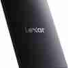 Lexar SL500 SSD front view Slim profile of Lexar 1TB external SSD Lexar SSD connected to a laptop Close-up of USB-C port on SL500 Lexar portable SSD in hand for scale LSL500X001T-RNBNG packaging and design
