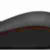 Top view of Lenovo 400 Wireless Mouse in black color. Side profile showcasing the ergonomic design of the Lenovo 400 Wireless Mouse. Bottom view highlighting the optical sensor and battery compartment. Lenovo 400 Wireless Mouse connected via Nano USB receiver. Packaging contents including mouse, USB receiver, and AA battery. Lenovo 400 Wireless Mouse in use with a laptop setup.