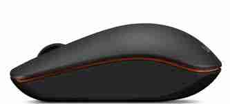 Top view of Lenovo 400 Wireless Mouse in black color. Side profile showcasing the ergonomic design of the Lenovo 400 Wireless Mouse. Bottom view highlighting the optical sensor and battery compartment. Lenovo 400 Wireless Mouse connected via Nano USB receiver. Packaging contents including mouse, USB receiver, and AA battery. Lenovo 400 Wireless Mouse in use with a laptop setup.