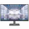 Front view of Lenovo L32p-30 31.5" 4K UHD Monitor in Raven Black finish Side profile showcasing the slim design and ergonomic stand of the Lenovo L32p-30 Monitor Rear view displaying HDMI, DisplayPort, USB-C, and USB ports on the Lenovo L32p-30 Lenovo L32p-30 Monitor on a professional desk setup with vibrant 4K display Close-up of the monitor's adjustable stand mechanisms Packaging contents including Lenovo L32p-30 monitor, cables, and setup guide