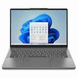Lenovo ThinkBook 14 G7 Ultra 5 Front View ThinkBook 14 G7 Arctic Grey Design ThinkBook G7 IML Keyboard with Fingerprint Reader Lenovo ThinkBook Side View with Thunderbolt Port ThinkBook 14 G7 Display and Webcam Close-up ThinkBook 14 G7 Back Panel and SD Slot
