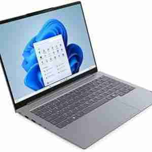 Lenovo ThinkBook 14 G7 IML Ultra 7 Front View Arctic Grey Lenovo ThinkBook Side Profile Lenovo ThinkBook 14 G7 Keyboard & Fingerprint Sensor ThinkBook G7 IML Webcam with Privacy Shutter Lenovo 21MR0011UE USB & Thunderbolt Ports Lenovo ThinkBook 14” WUXGA Display Angle