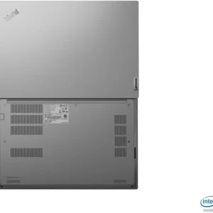 Lenovo ThinkPad E14 Gen 6 Front Angle ThinkPad E14 Gen 6 Black Finish Side Profile E14 Gen 6 Keyboard and Fingerprint Reader ThinkPad IR Camera with Privacy Shutter Thunderbolt and USB-C Port View on ThinkPad E14 Lenovo ThinkPad E14 Gen 6 Display and Design Top-down View
