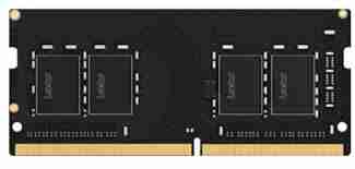 Lexar 4GB DDR4 laptop RAM front view Side profile of Lexar DDR4 SODIMM Lexar RAM in retail package Lexar laptop RAM inserted in SODIMM slot Zoomed view of Lexar RAM label Lexar RAM installation on open laptop Would you like the next one prepared for the Lexar DDR4 8GB 3200?