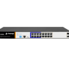 Front view of Secureye 16-port PoE switch with SFP uplinks Secureye S-16GE-M-2UG-LD-AI-VLAN powering multiple IP cameras VLAN and port isolation web interface of Secureye switch Fanless metal housing of Layer 2 managed switch Smart building network diagram using Secureye PoE switch Long-range PoE mode for 250m IP camera deployment