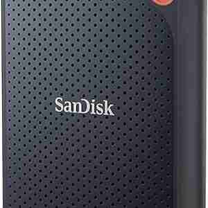 SANDISK E61 EXTREME PORTABLE EXTERNAL SSD V2 2TB - Black - SDSSDE61-2T00-G25