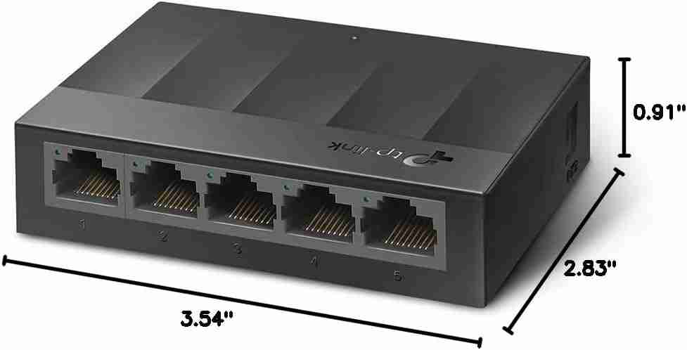 TP-Link 5-Port 10/100/1000Mbps Gigabit Desktop Switch - TL-LS1005G - Image 4