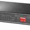 TP-Link TL-SF1009P PoE switch front view TL-SF1009P showing 9 RJ45 ports with PoE labels Compact desktop PoE switch from TP-Link Surveillance switch setup with IP cameras PoE switch back view with power adapter TL-SF1009P wall-mounted installation example