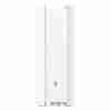 TP-Link EAP650-Outdoor front view with antennas Back view showing dual Ethernet ports EAP650-Outdoor mounted on a pole outdoors Diagram of Omada SDN cloud management interface Waterproof IP67 rating badge on AP casing Campus mesh WiFi coverage using EAP650 series
