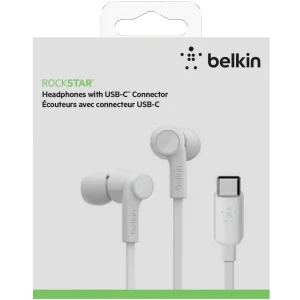 Alternative view of Belkin usb C in-ear headphones-G3H0002btWHT