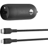 BELKIN 30W USB-C PD CAR CHARGER, BLACK CCA004BTBK - Image 3
