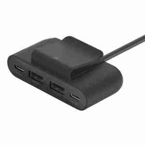 BELKIN 4-PORT USB POWER EXTENDER, 2M BLK-BUZ001bt2MBKB7