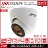 Hikvision DS-2CD3327G2E-LUF Dome Camera 2MP Full Color CCTV Camera Outdoor IP Camera with Microphone Hikvision ColorVu Night Vision Camera DS-2CD3327G2E-LUF 2.8mm Lens Camera Hikvision Weatherproof Dome Camera