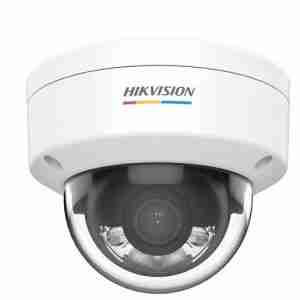 Hikvision 2MP Hybrid Light Dome DS-2CD3121G2E-LIU 2.8mm IP Camera Dome Camera with Audio and IR AcuSense Human Vehicle Detection Camera Weatherproof Vandal-Proof Dome Camera Hikvision Full-Time Color Dome CCTV