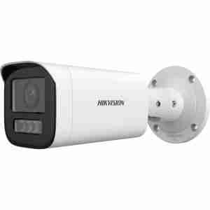 Hikvision 4MP AcuSense Bullet Camera DS-2CD3643G2-LIZSU with Motorized Zoom Hybrid Light Bullet IP Camera Bullet Camera with Mic and Speaker Outdoor PoE Smart Camera Hikvision Varifocal CCTV Camera 2.7-13.5mm