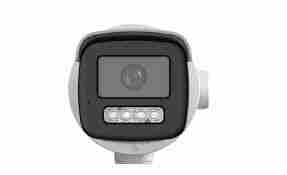 4MP Hikvision AcuSense Bullet Camera DS-2CD3T46G2-ISU/SL with Strobe Light Smart CCTV with Audio and Siren Outdoor Bullet Camera with Alarm IR Night Vision AcuSense Camera Hikvision IP67 Bullet Surveillance