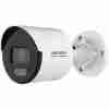 Hikvision DS-2CD3047G2E-LUF Bullet Camera 4MP Full ColorVu Security Camera Fixed Bullet CCTV Camera with Mic Hikvision Outdoor IP Camera 4mm White Light Night Vision Camera IP67 Weatherproof Bullet Camera