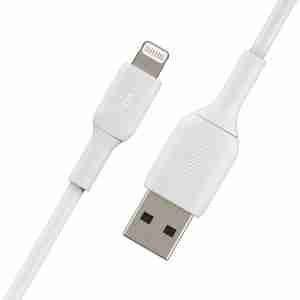 Alternative view of BELKIN CABLE BOOST CHARGE LIGHTNING to USB-A 2m - WHITE CAA001BT2MWH