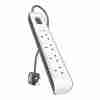 BELKIN 4-OUTLET SURGE PROTECTION STRIP WITH 2M POWER CORD-BSV400AF2M