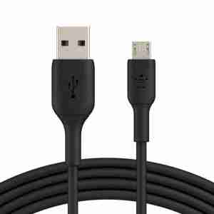 BELKIN BOOST CHARGE™ MICRO-USB TO USB-A CABLE, 1M BLACK-CAB005BT1MBK