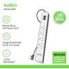 BELKIN 4-OUTLET SURGE STRIP WITH 2.4 AMP 2XUSB -BSV401AF2M
