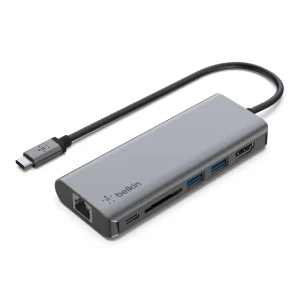 BELKIN USB C MULTIPORT ADAPTER 7 IN1-AVC009BTSGY
