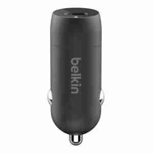 BELKIN 20W USB-C PD CAR CHARGER BLACK-CCA003BTBK
