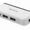 BELKIN USB HUB, USB-A PLUG, 2.0, USB PORTS 4, USB-A SOCKET-F4U021BT