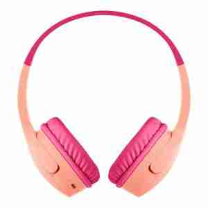 Alternative view of Belkin soundform mini on-ear headphones for kids- pink  AUD002BTPK