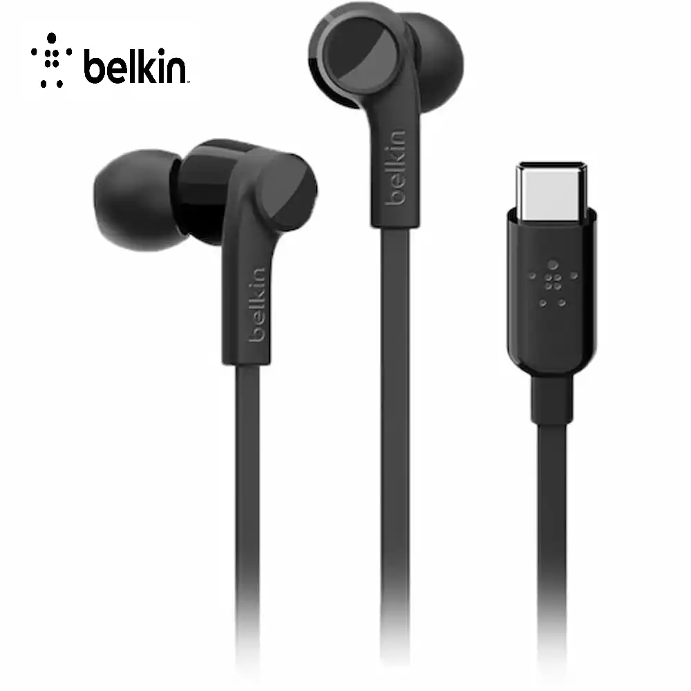 Belkin usb C in-ear headphones(Black)-G3H0002btBLK - Image 4