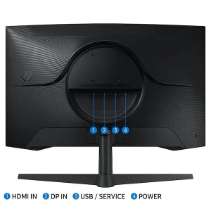 Alternative view of Samsung Odyssey G5 gaming Monitor 27"-LS27CG552EMXUE