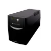 Lightwave LW 650VA UPS front view Lightwave UPS650 rear sockets layout Compact UPS for router backup Kenya AVR power backup Lightwave UPS650 UPS for home use in Kenya – Lightwave 650VA Lightwave 3-pin UPS plug outlet system