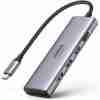 UGREEN CM511 6-in-1 Docking Station with multiple USB 3.0 ports Close-up of UGREEN docking station showing SD/TF card readers UGREEN CM511 Docking Station providing 100W PD charging for laptops USB-C to 3 USB 3.0 and card reader ports on the UGREEN docking station Compact and portable UGREEN CM511 6-in-1 Docking Station UGREEN CM511 Docking Station plugged into a laptop with peripherals connected