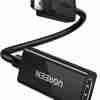 UGREEN MM137 DisplayPort to HDMI Adapter overview 4K DisplayPort to HDMI female converter close-up UGREEN 70694 plugged into a DisplayPort laptop MM137 used with HDMI cable and TV Compact and portable UGREEN DP to HDMI adapter Gold-plated connectors on UGREEN MM137 adapter