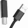 "UGREEN US122 10 m active USB A to B printer cable" "USB 2.0 printer extension cable with chipset 10 m" "Long‑distance active printer cable plug and play" "Black USB A to B cable with amplifier chipset" "Extended connection to printer via USB cable" "Active USB 2.0 cable for scanner or printer"
