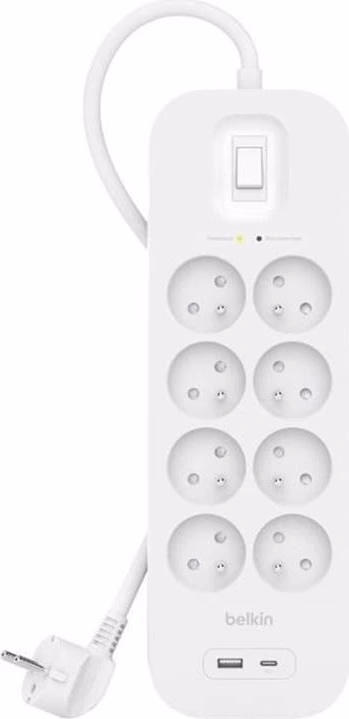 Belkin surge 8OT 900J, 18W, USB A + C - Image 3