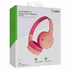 Belkin soundform mini on-ear headphones for kids- pink AUD002BTPK - Image 4