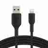 BELKIN CABLE BOOST CHARGE LIGHTNING to USB-A 2m - BLACK CAA001BT2MBK - Image 2