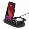BELKIN BOOST CHARGE 3-IN-1 WIRELESS CHARGER FOR APPLE IPHONE, APPLE WATCH, AND AIRPODS, BLK