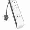 BELKIN 4-OUTLET SURGE STRIP WITH 2.4 AMP 2XUSB -BSV401AF2M - Image 4