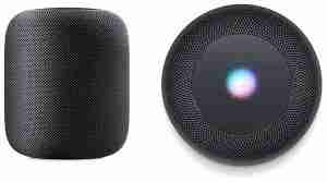Alternative view of Homepod 2nd gen midnight  MQJ73B/A