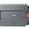 Front view of Hikvision DS-K2M0016A controller Side angle of DS-K2M0016A distributed controller Relay ports on the DS-K2M0016A elevator unit RS-485 communication ports on Hikvision controller DIP switches on DS-K2M0016A for configuration Mounted view of Hikvision elevator controller