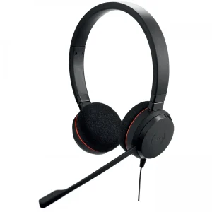 Jabra Evolve 20 MS Stereo USB headset with noise-canceling microphone and inline controls