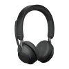 Professional Jabra Evolve2 65 Bluetooth headset with memory-foam ear cushions for calls and music