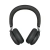 Jabra Evolve2 75 wireless stereo headset with 8-microphone boom, active noise cancellation, and busylight