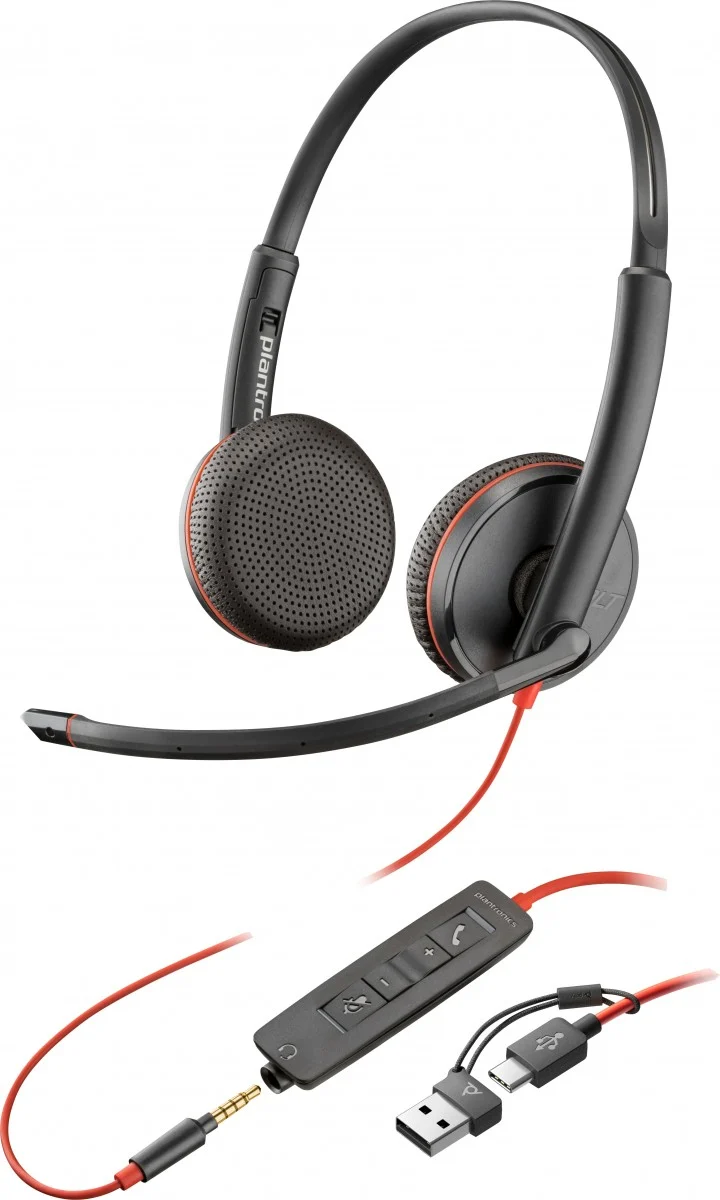 Poly Blackwire 3225 Stereo USB-C Headset