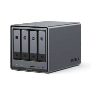 Alternative view of UGREEN DXP4800 Plus 4-Bay Network Attached Storage – CM752
